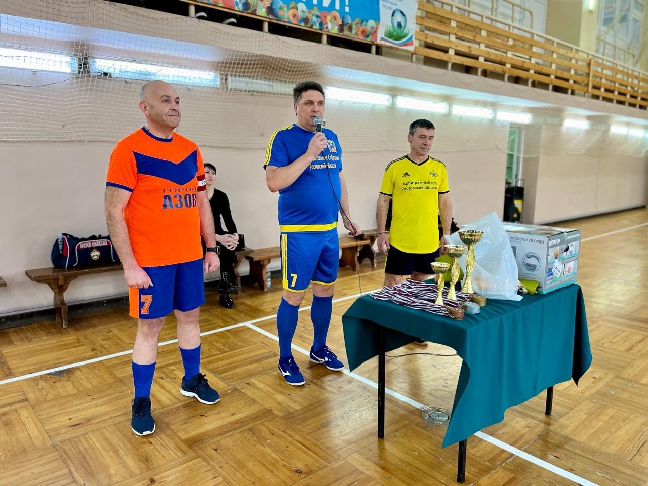 Владимир Влазнев принял участие в турнире по мини-футболу в Азове
