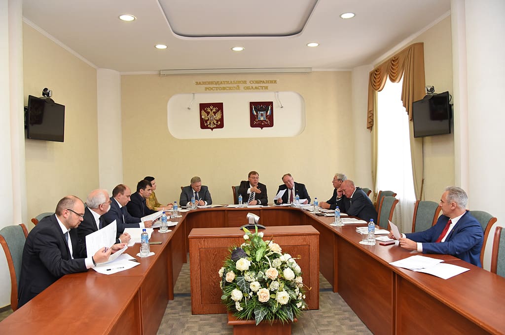 В Законодательном Собрании Ростовской области зарегистрированы 5 фракций