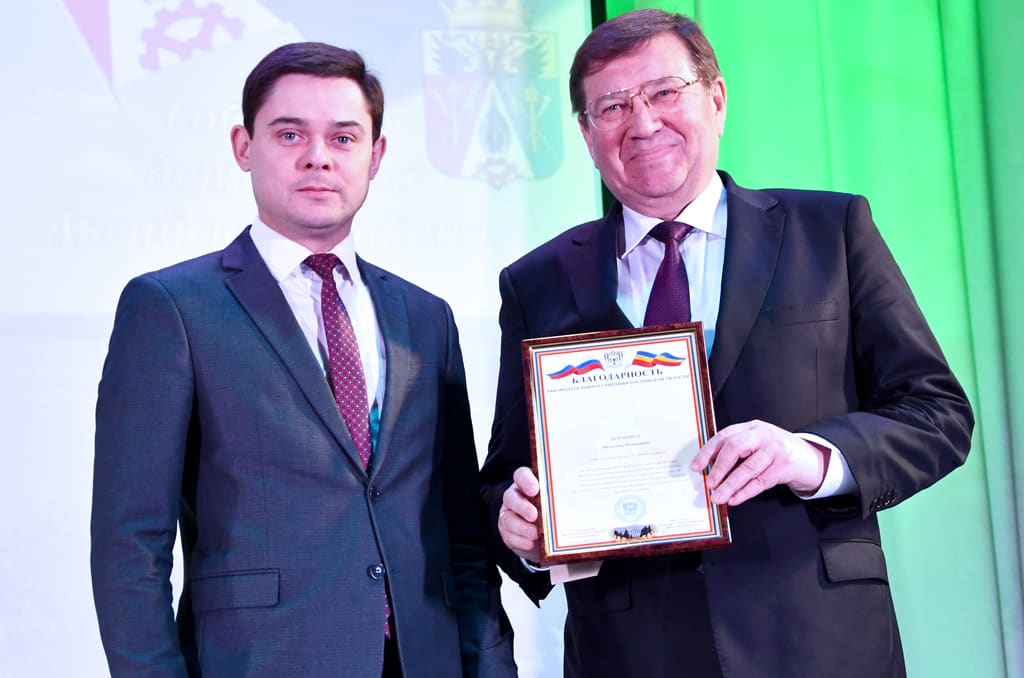 Александр Косачев поздравил депутатов Аксайского района с юбилеем представительного органа