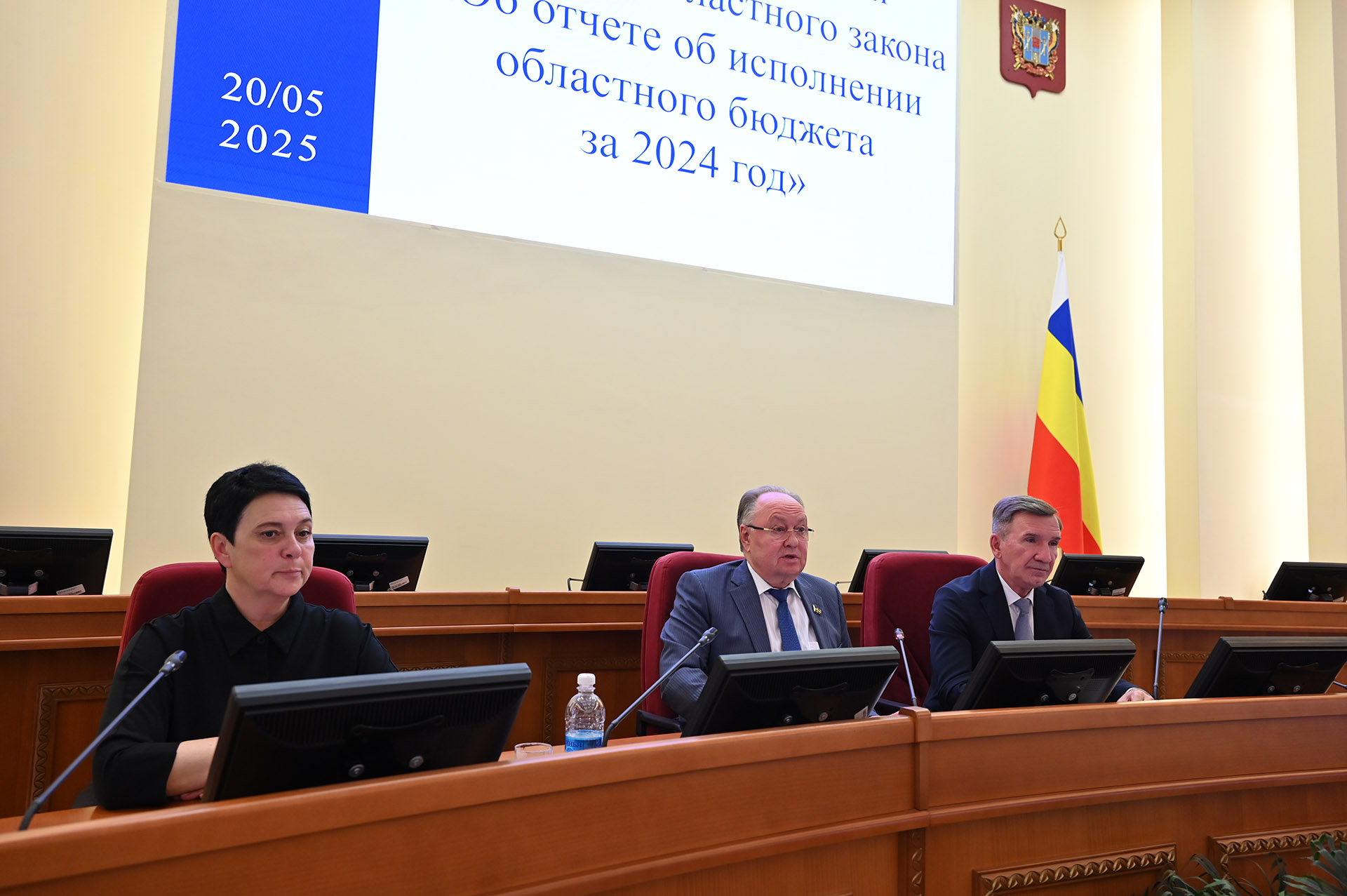 Публичные слушания по проекту областного закона «Об отчете об исполнении областного бюджета за 2024 год»