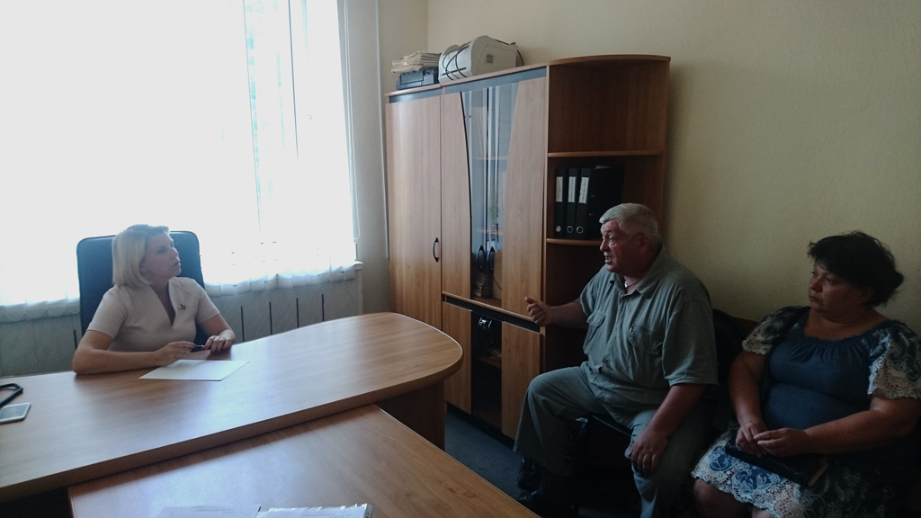  Анна Штабнова посетила свой избирательный округ с рабочим визитом 