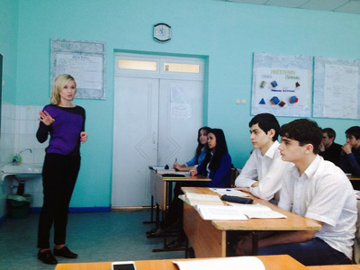 Екатерина Стенякина: «Информация о Молодежном парламенте вызвала большой интерес у школьников»