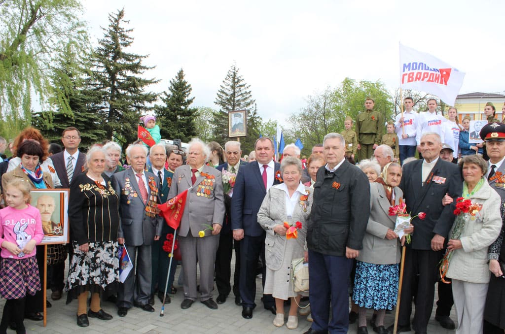 Сергей Михалёв принял участие в праздничных мероприятиях, посвященных Дню Победы