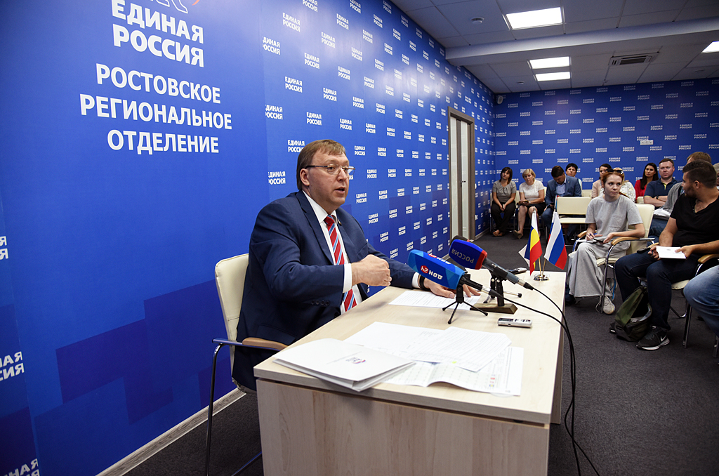 Александр Ищенко поблагодарил всех избирателей Дона за ответственную гражданскую позицию