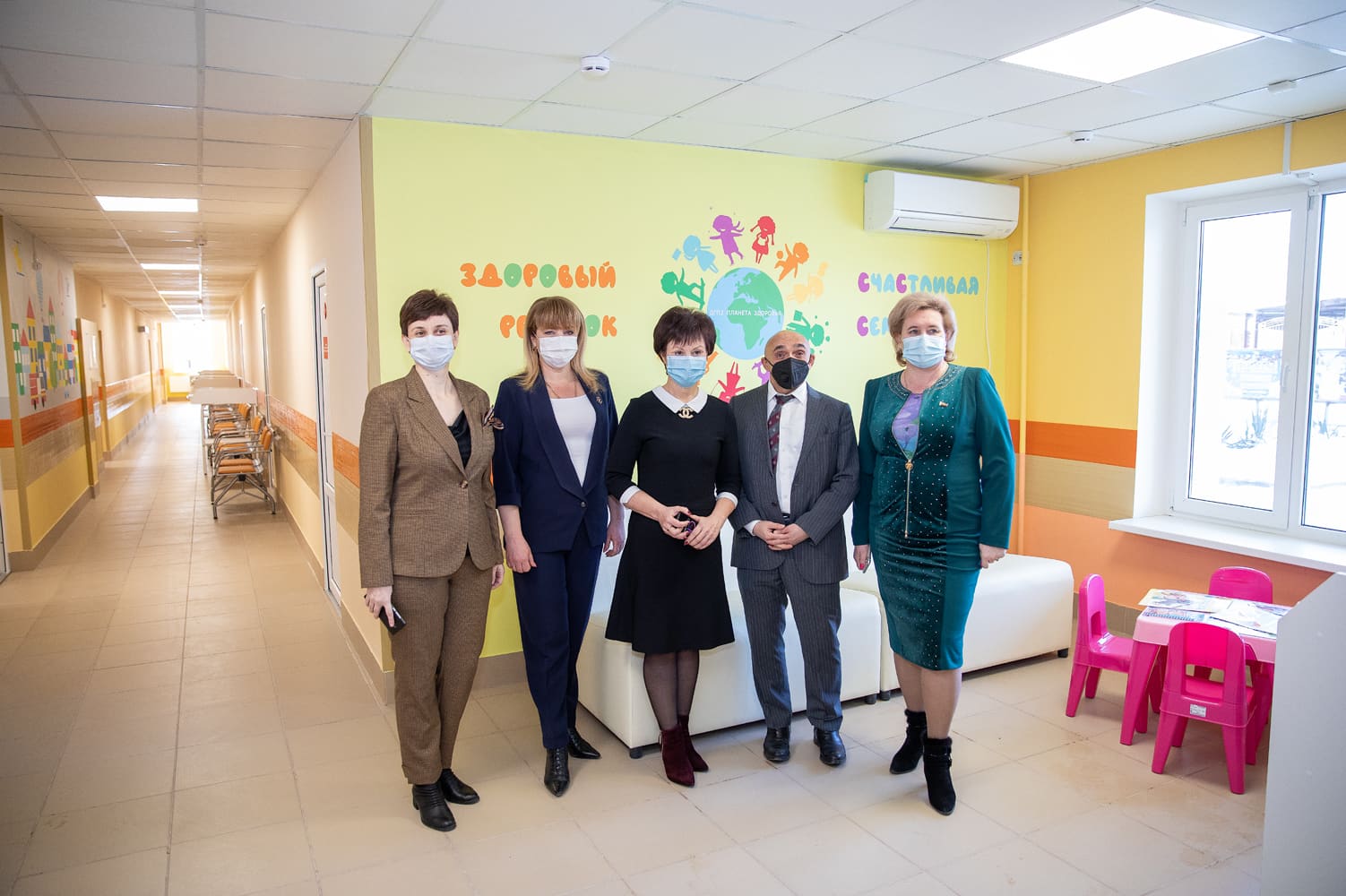 Светлана Пискунова приняла участие в открытии двух педиатрических отделений детской поликлиники в Таганроге