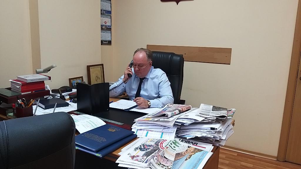 Андрей Харченко провел депутатский прием жителей Коксовского  сельского поселения