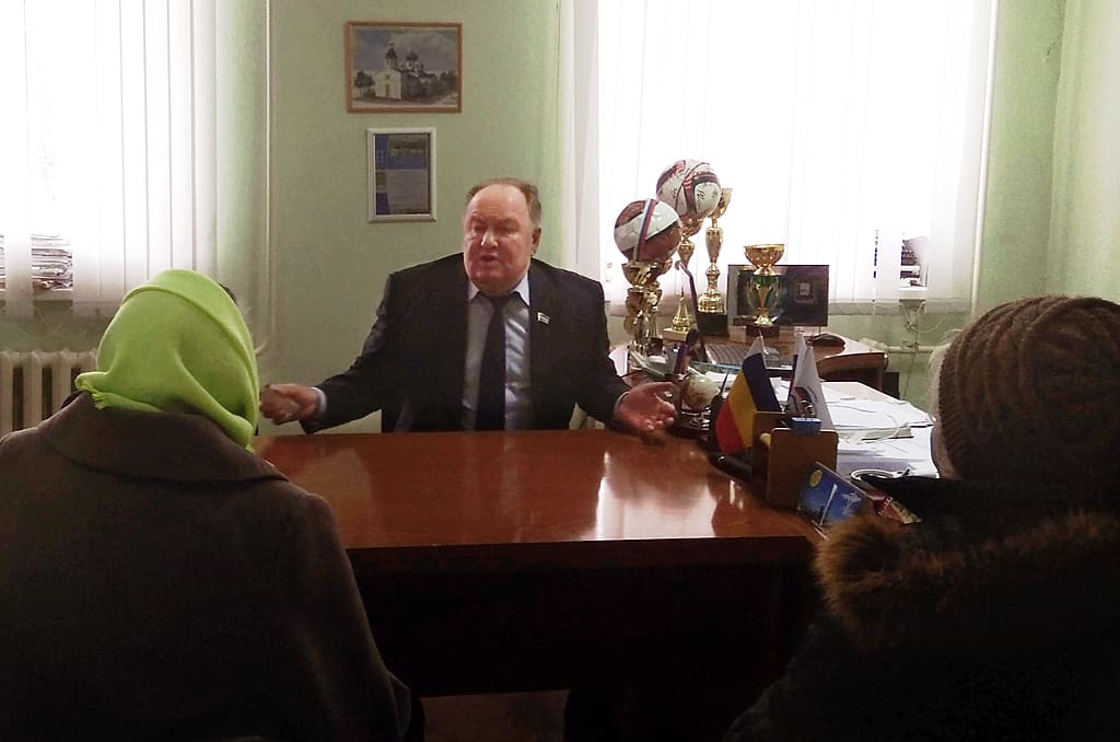 Андрей Харченко провел прием граждан в Коксовском сельском поселении Белокалитвинского района