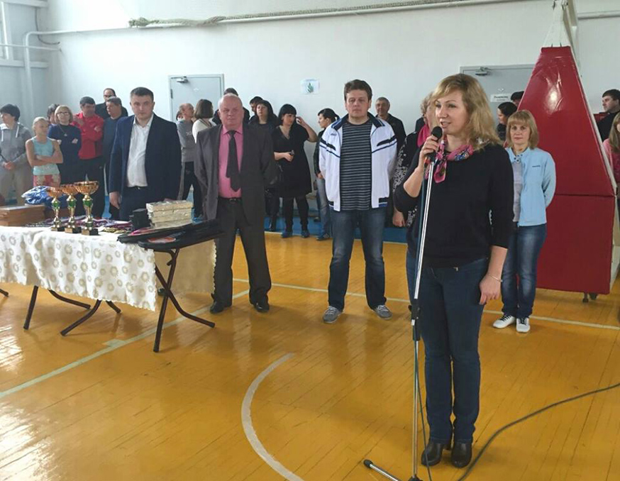 Лариса Тутова побывала на открытии муниципального этапа Спартакиады Дона Лариса Тутова побывала на открытии муниципального этапа Спартакиады Дона
