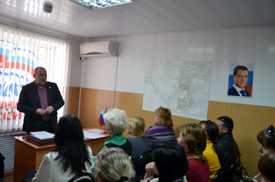 Депутат Донского парламента Игорь Молотов встретился с секретарями первичных организаций «Единой России» 