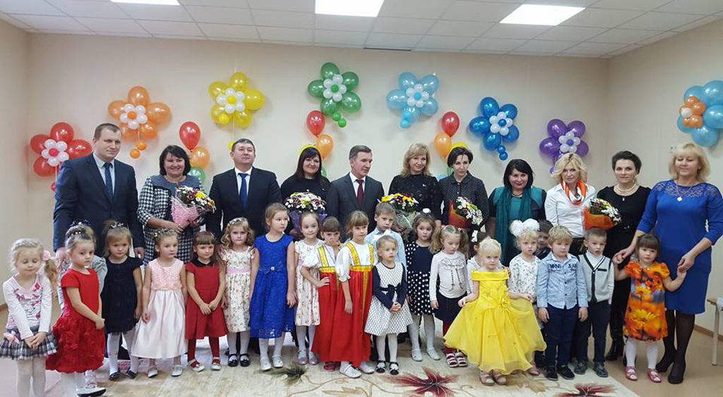 Лариса Тутова посетила открытие двух модульных детских садов в городе Шахты