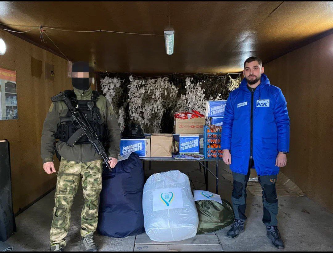Николай Ромашенко доставил помощь в зону СВО 