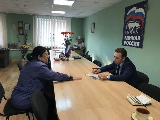 Виталий Мажара провел прием граждан в своем избирательном округе