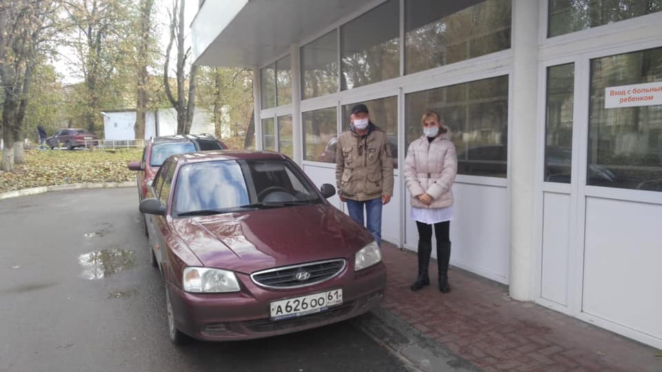 Депутат Саркис Гогорян предоставил автомобиль в распоряжение Аксайской ЦРБ