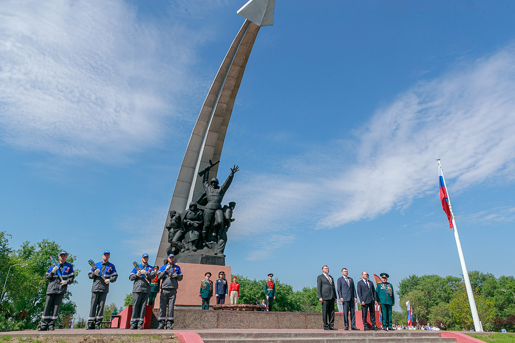 Изображение новости На мемориале «Кумженская роща» зажгли Вечный огонь №3