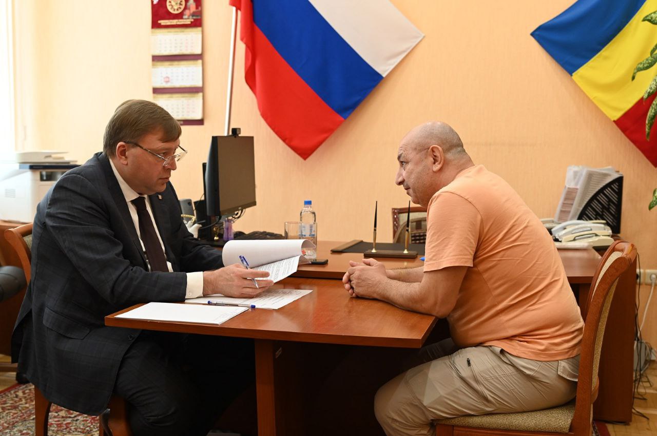 Председатель Законодательного Собрания Ростовской области провел прием граждан
