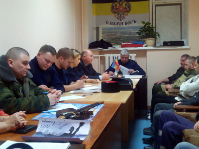 Депутаты Донского парламента Валерий Гурин и Анна Штабнова приняли участие в Сходе казаков города Батайска