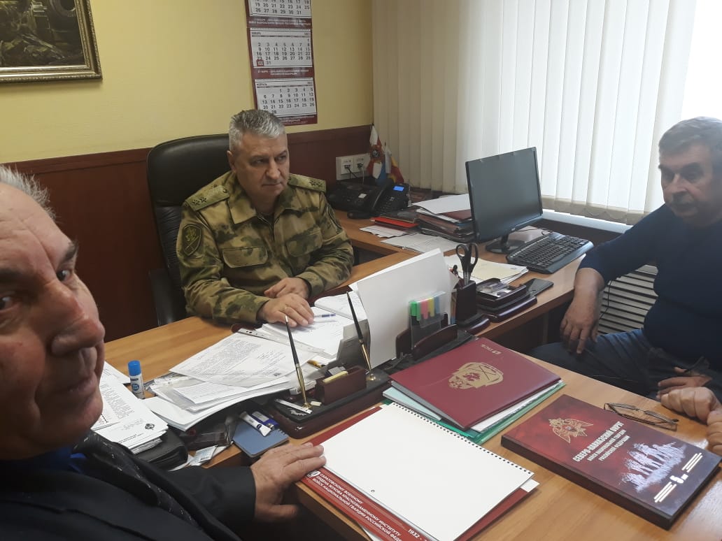 Григорий Фоменко провел переговоры с командованием Южным округом войск нацгвардии  