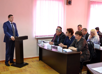 Максим Гелас принял участие в первом заседании Собрания депутатов Волгодонского района 5-го созыва
