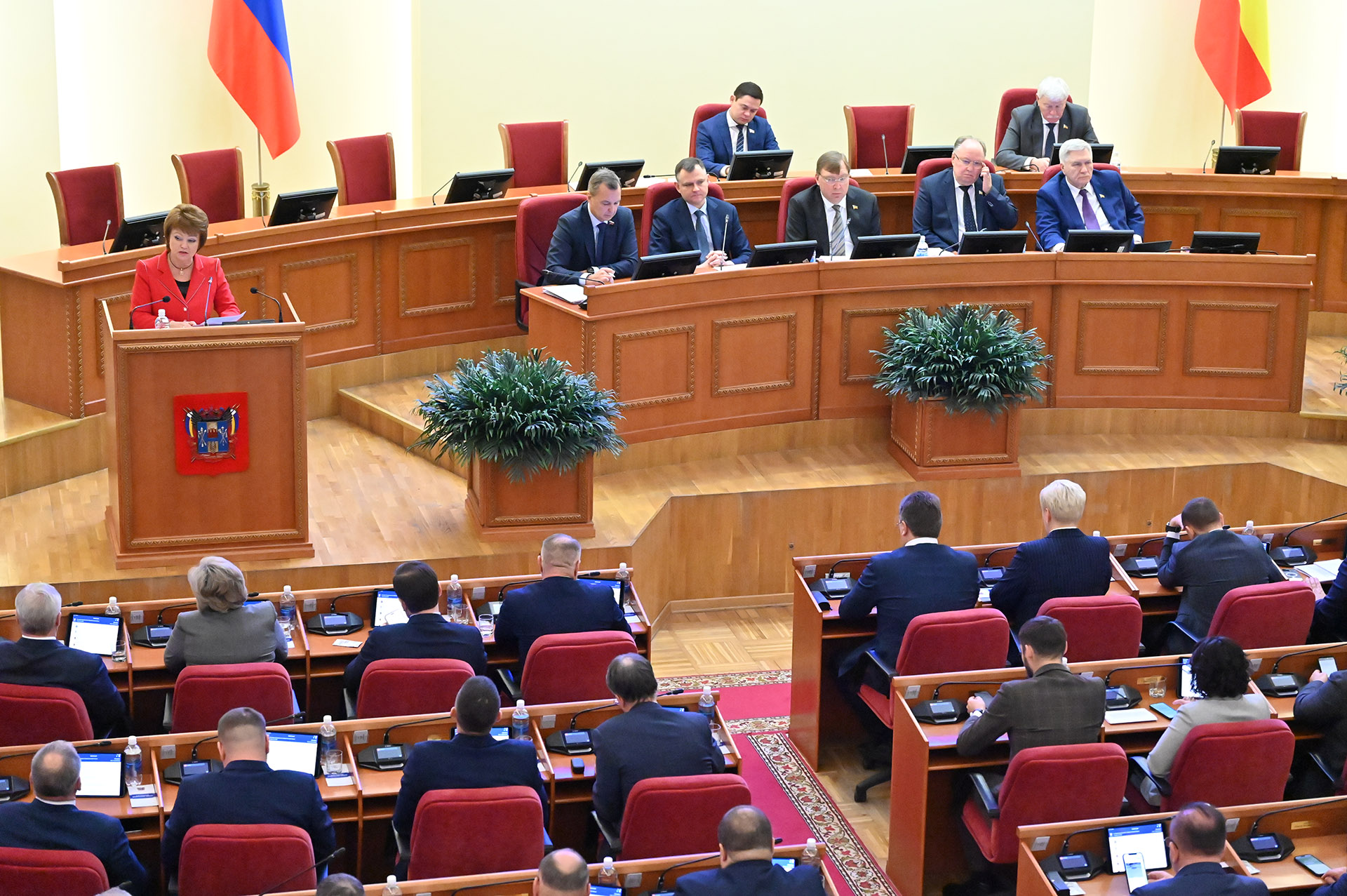 15-е заседание ЗС РО: Скорректирован областной бюджет на текущий год