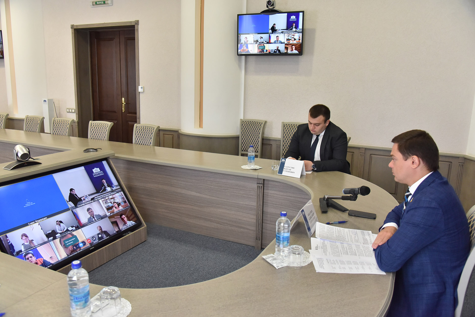 Александр Косачев провел заседание комитета Палаты молодых законодателей при Совете Федерации