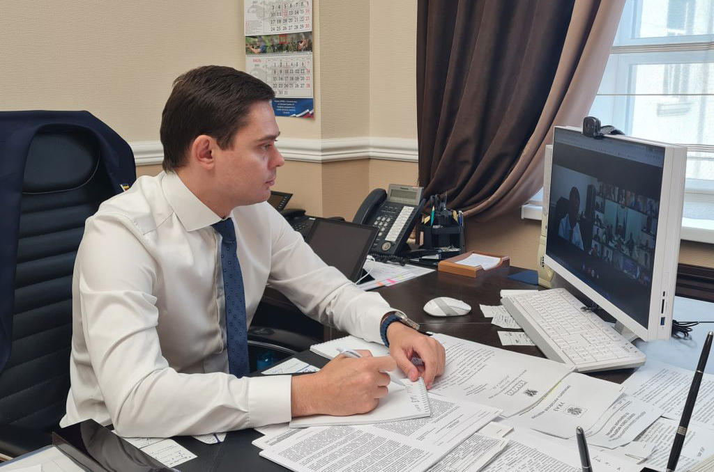 Александр Косачев принял участие в заседании Совета Палаты молодых законодателей при Совете Федерации