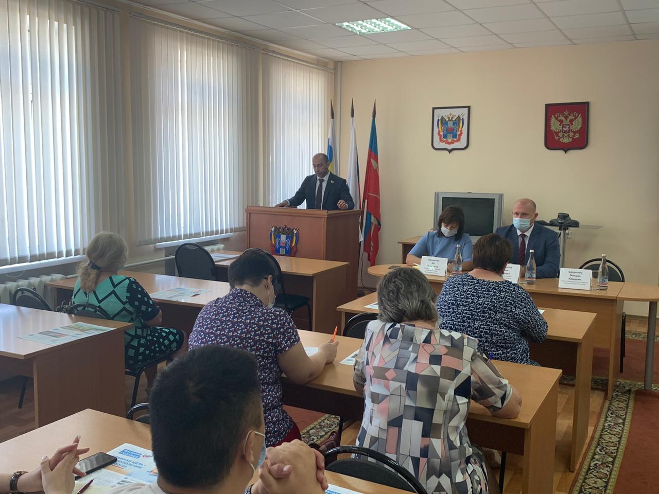  Донские парламентарии определили приоритетные направления совместной работы с коллегами из Собрания депутатов Веселовского района  