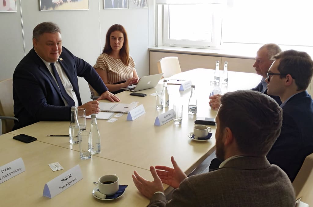 Игорь Бураков обсудил законодательные инициативы Торгово-промышленной палаты России
