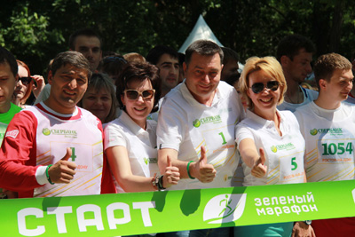 Вартерес Самургашев принял участие в «Зеленом марафоне»
