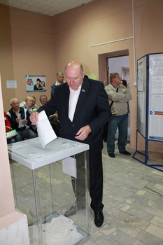 14 сентября  в городе Батайске прошли  выборы депутатов  городской Думы