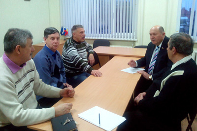 Валерий Гурин встретился с представителями общественной организации «Союз  Чернобыль»