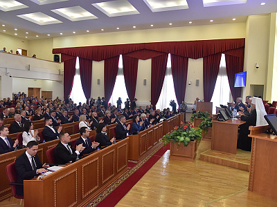 Изображение новости Первое заседание донского парламента VII созыва №17