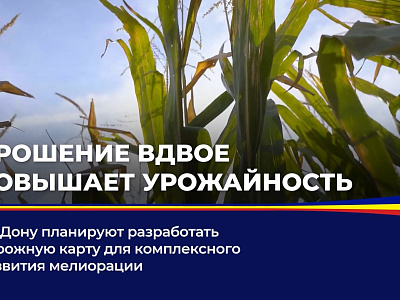 На Дону планируют разработать дорожную карту для комплексного развития мелиорации