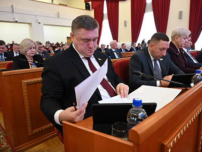 Изображение новости Одиннадцатое заседание Законодательного Собрания Ростовской облаcти  №56