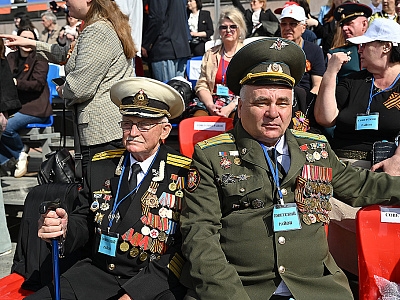 Изображение новости В Ростове-на-Дону состоялся военный парад, посвященный 80-летию Победы в Великой Отечественной войне №2