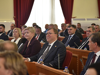 Изображение новости Первое заседание донского парламента VII созыва №22