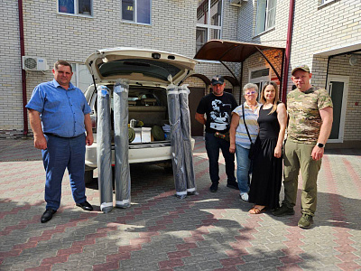 Денис Бурыка оказал помощь бойцам СВО
