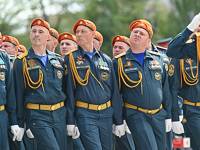 Изображение новости В Ростове-на-Дону состоялся военный парад, посвященный 80-летию Победы в Великой Отечественной войне №44
