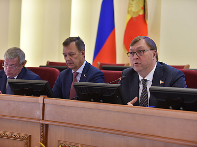 Изображение новости Первое заседание донского парламента VII созыва №11