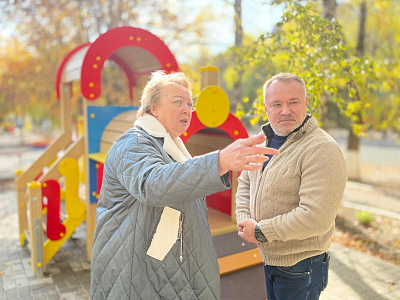 Магомед Дарсигов помог обновить игровую зону в детском садике № 137 города Ростова-на-Дону 