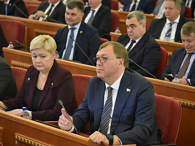 Изображение новости Первое заседание донского парламента VII созыва №27