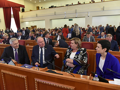 Изображение новости Первое заседание донского парламента VII созыва №13