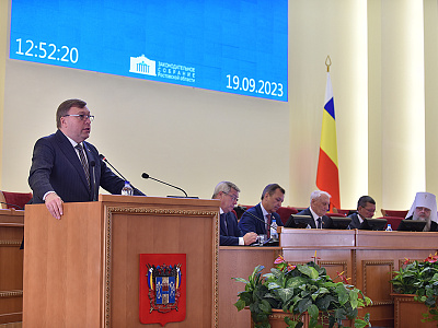 Изображение новости Первое заседание донского парламента VII созыва №31