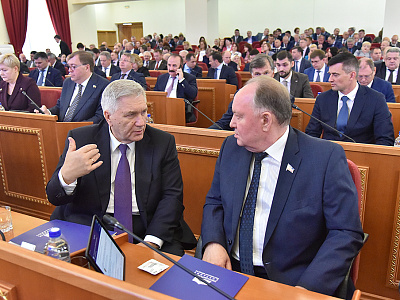 Изображение новости Первое заседание донского парламента VII созыва №14
