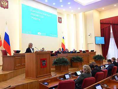 24-е заседание ЗС РО: В Ростовской области введены новые меры поддержки материнства и детства