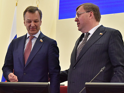 Изображение новости Первое заседание донского парламента VII созыва №12
