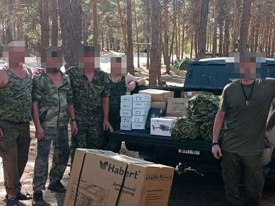 Денис Бурыка передал помощь бойцам СВО на Херсонском направлении