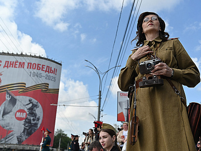 Изображение новости В Ростове-на-Дону состоялся военный парад, посвященный 80-летию Победы в Великой Отечественной войне №58