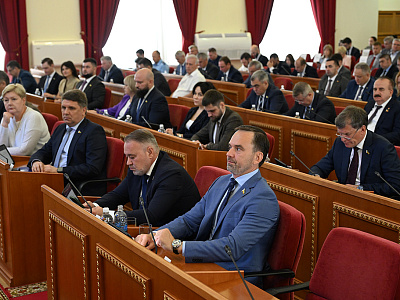 Изображение новости Двадцать первое заседание Законодательного Собрания Ростовской области   №56